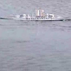 RC COMBAT WARSHIP VIRIBUS UNITIS SEA TRIALS