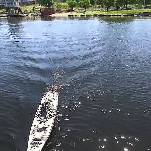 Drone meets Warship